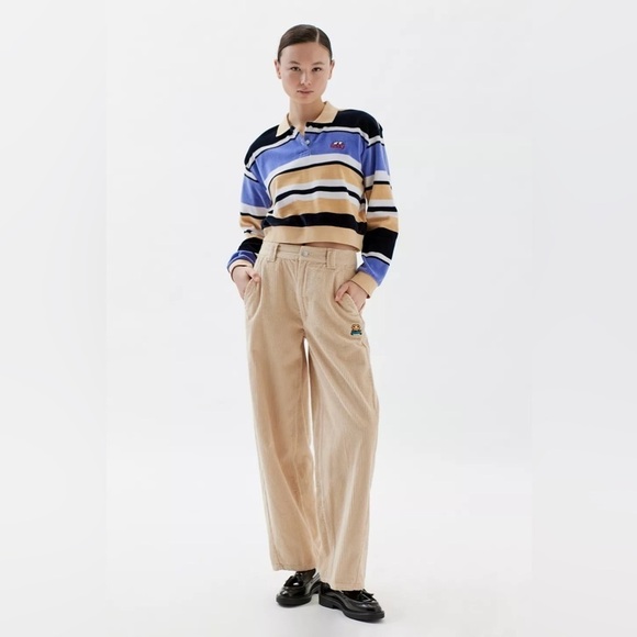 OBEY Curious Eyes Polo Top, Blue, Medium, NWT - Picture 4 of 4